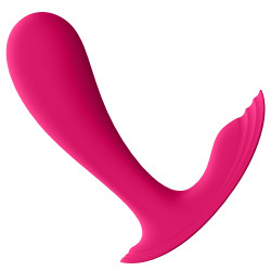 Satisfyer Stimulateur connecté Satisfyer Top Secret 9 x 3cm Rose